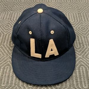 Los Angeles "LA" wool baseball cap - retro style